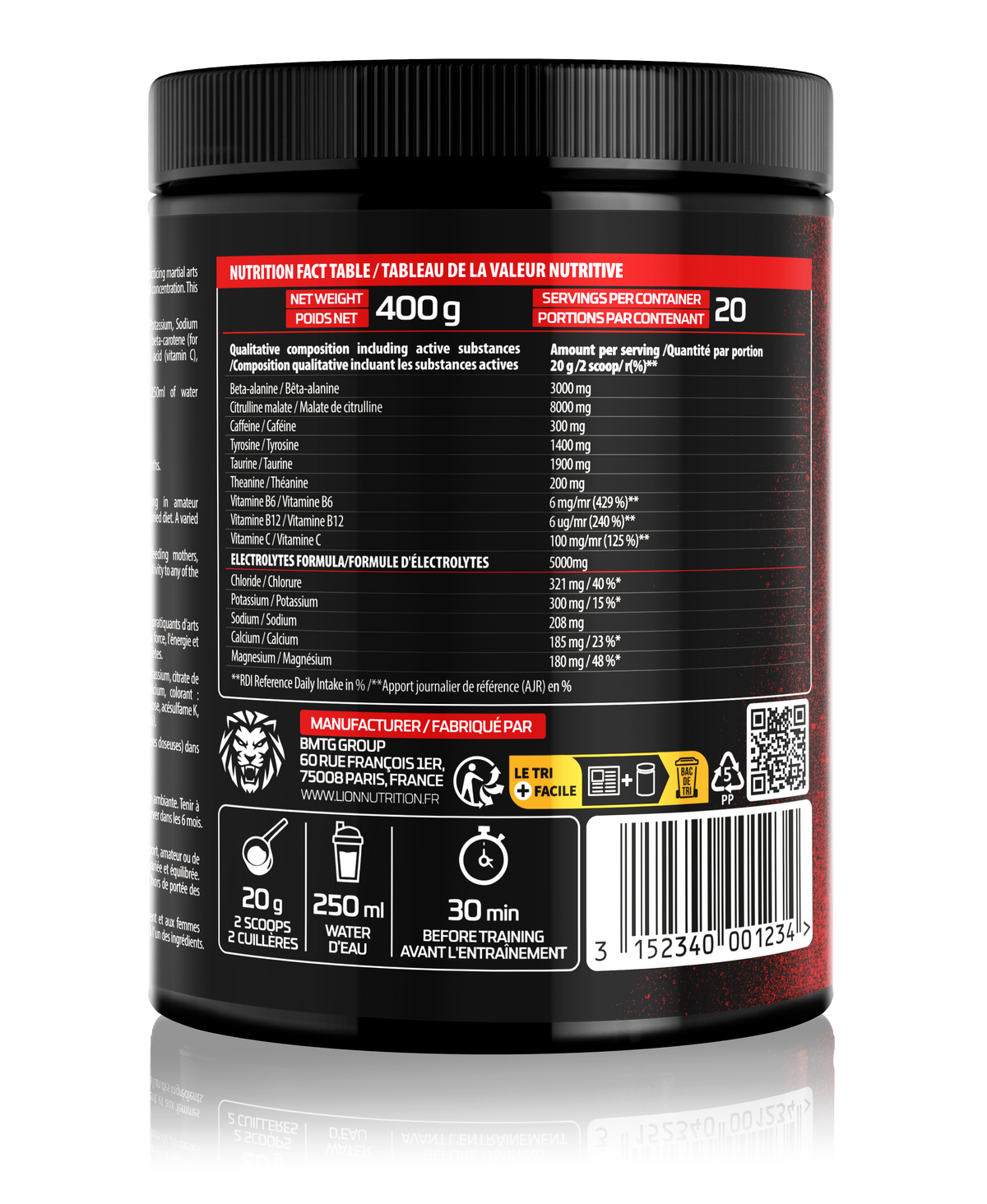SAVAGE PRE-WORKOUT 400 g